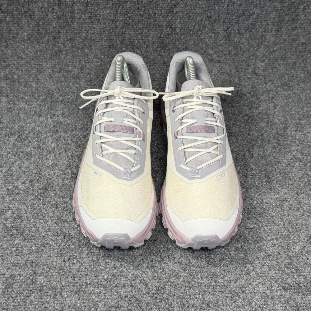 On Running Cloudventure Waterproof Trail Running Shoe Women 9 Ice Heron Lavender - Picture 3 of 14